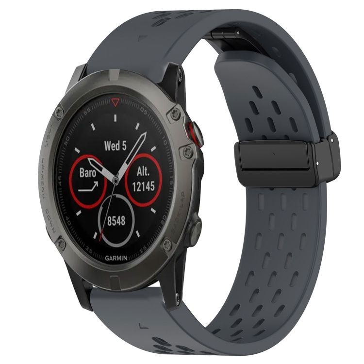 Garmin Fenix 5Xパルス26mmシリコンウォッチバンド用 C - 腕時計(デジタル)