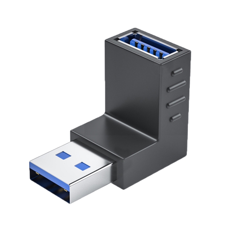Adaptateur Coudé 90° RS232 9 Broches Mâle Vers Femelle - Connecteur D-Sub Pour Espaces Restreints