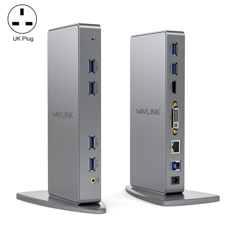 Wavlink – adaptateur graphique USB 3.0 vers double HDMI, sortie d