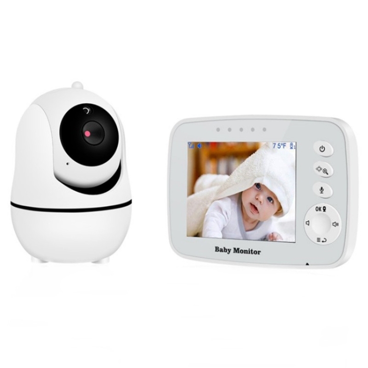 Baby Monitor OBVHNUA Con Telecamera 2,8" 720P - Visione Notturna, 2000 MAh, USB-C, 8 Ninne Nanne