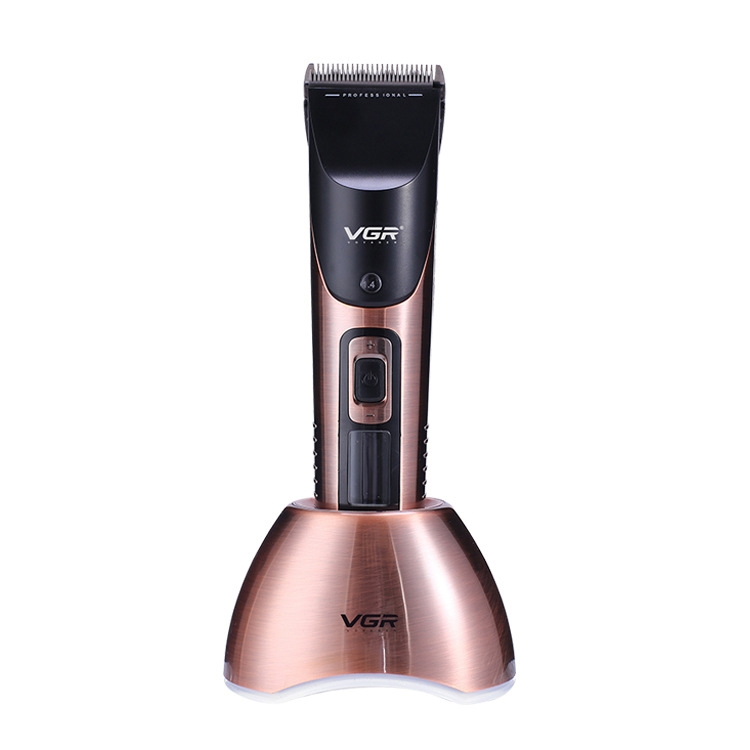 VGR V-003 กรรไกรตัดผมหลายความเร็วปรับได้ 10 วัตต์พร้อมจอแสดงผล LED ...
