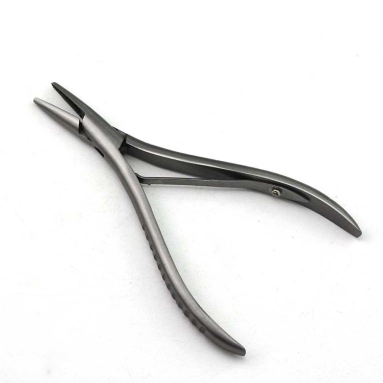 Deck Shape Stainless Steel Hair Extension Pliers Multi-Function Tape Pliers  Professional Hair Extensions Pliers