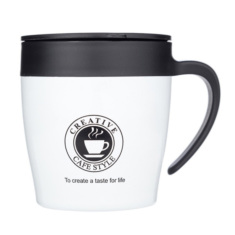 Vaso Térmico de Acero Inoxidable Coffee Style con Asa – 500ml