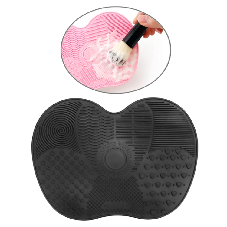 Silicone Makeup Brush Cleaner Cleaning Kit Washing Tool Cosmetic Scrubber  Board Mat Pad