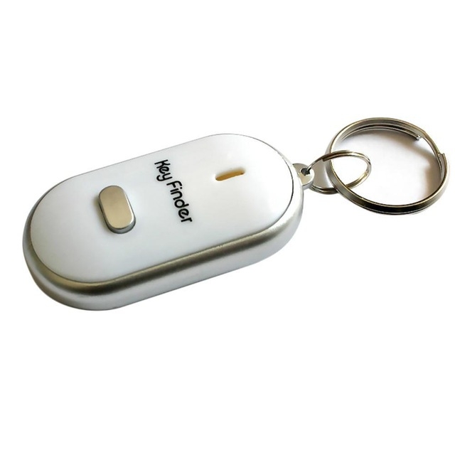 Smart LED Whistle Key Finder Flashing Beeping Sound Control Alarm