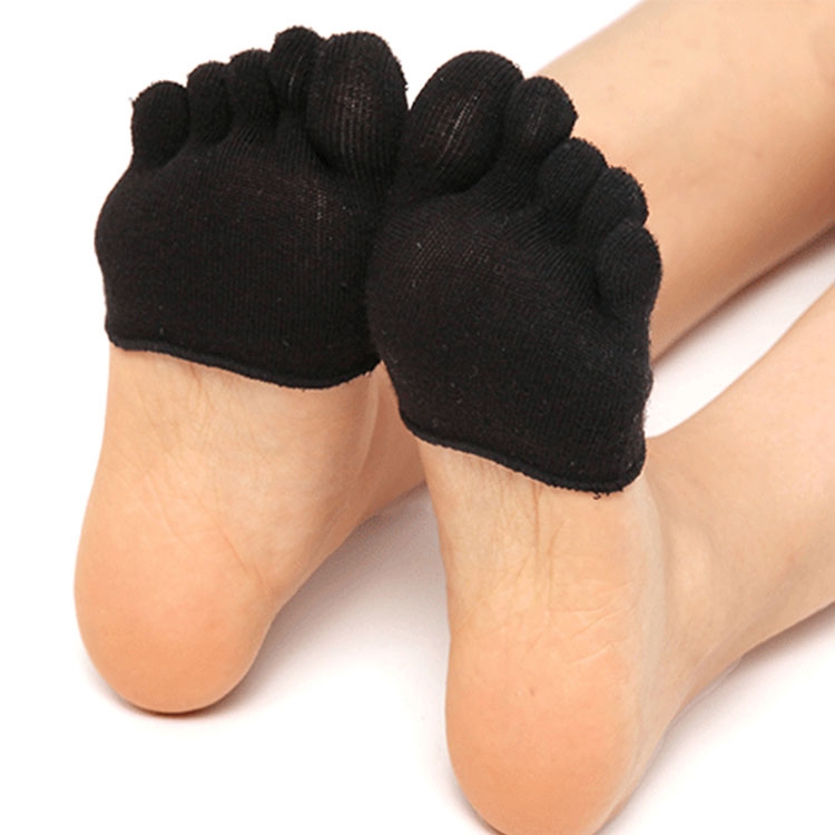 Lace Yoga Socks Non-Slip Five Finger Sports Cotton Socks Fashion