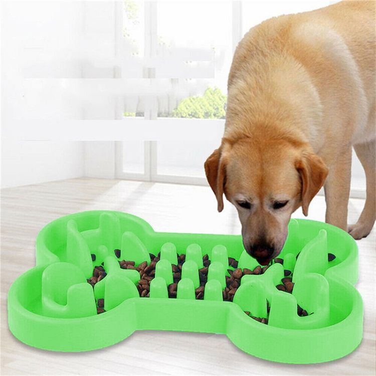 Pet Puzzle Leakage Feeder Toy And Slow Feeding Silicone Pad For