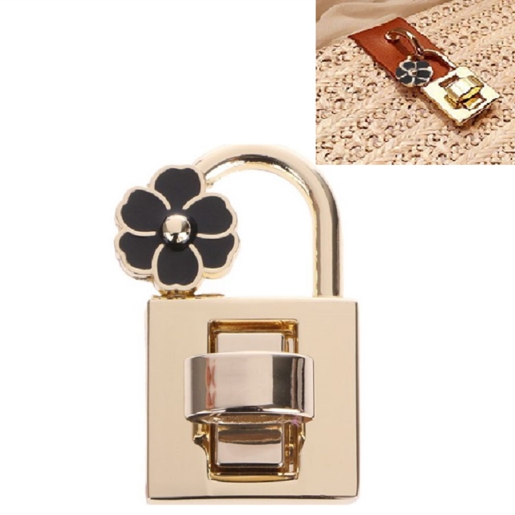 Plum Blossom Twist Lock อุปกรณ์กระเป๋าเดินทางโลหะผสมสังกะสี