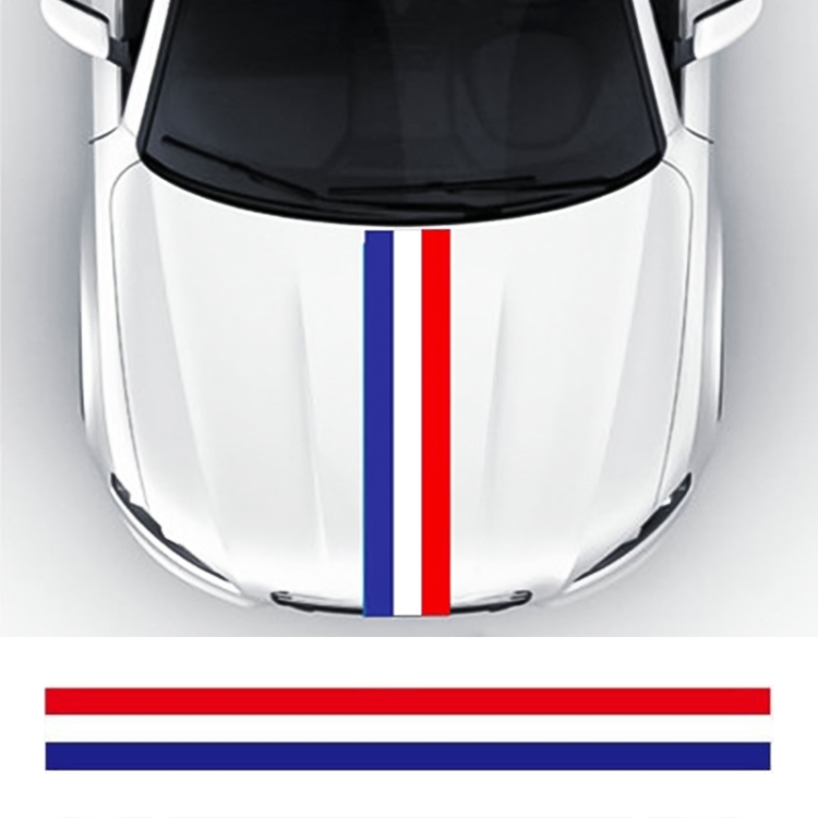 Etiqueta del vinilo adhesivo coche Cinta Exterior Estilo Martini Racing Raya anchos de gran tamaño 