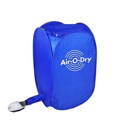 Mini secadora de ropa portátil de instalación gratuita plegable (azul)