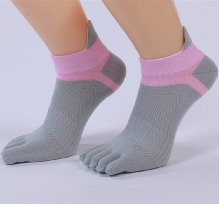 Calcetines para dedos de mujer Calcetines de malla transpirable de algodón  Calcetines con diseño de boca