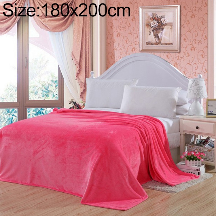 Soft Warm Coral Fleece Flannel Blankets Stitch For Beds Faux Fur