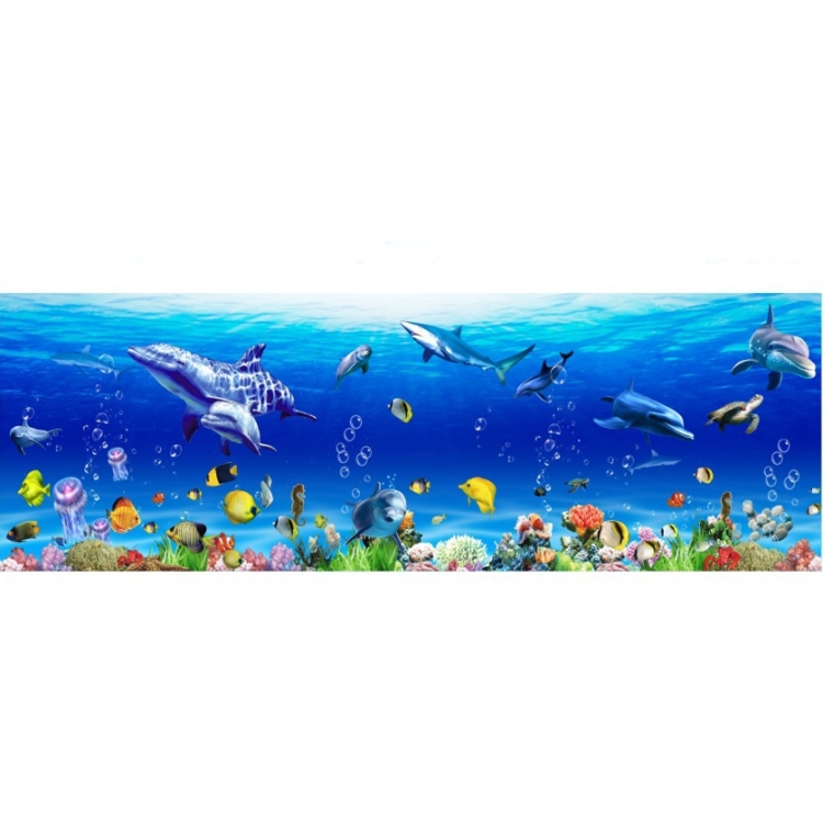 Underwater World Fish Wall Decal Sea Animals Wall Sticker