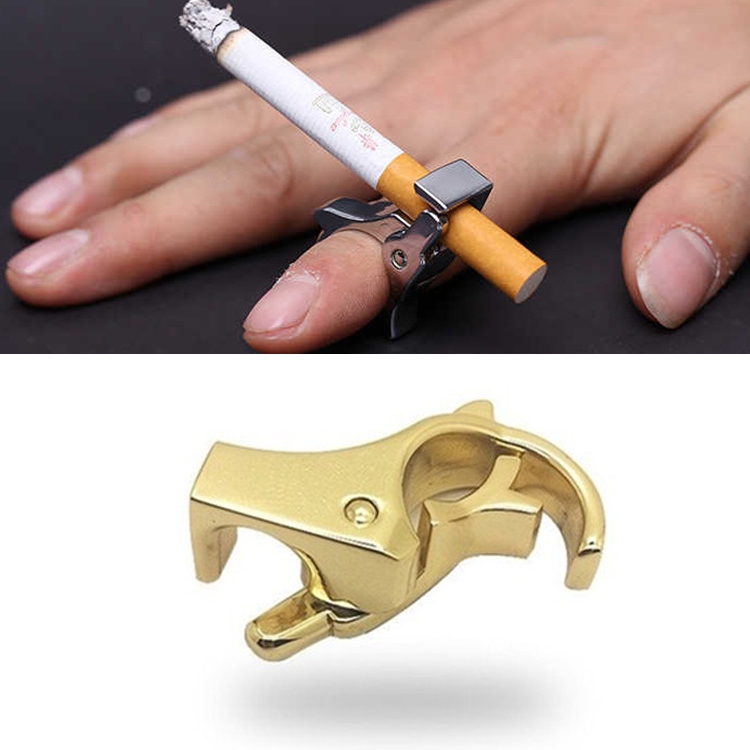 Fashion personality skull hand ring cigarette holder cigarette holder ring  tool cigarette holder clip cigarette holder