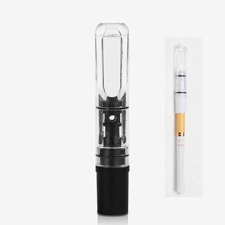 1 boîte / 100 Pcs Porte-filtre de cigarette transparent jetable