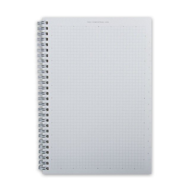 Wholesale Wholesale A6 A5 Grid pattern PU leather budget binder