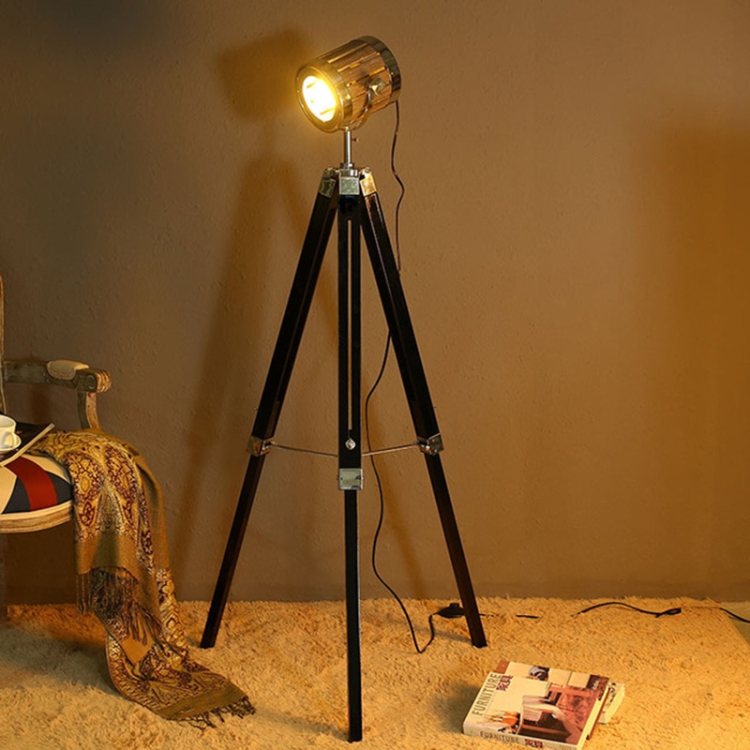 Searchlight tripod store floor lamp