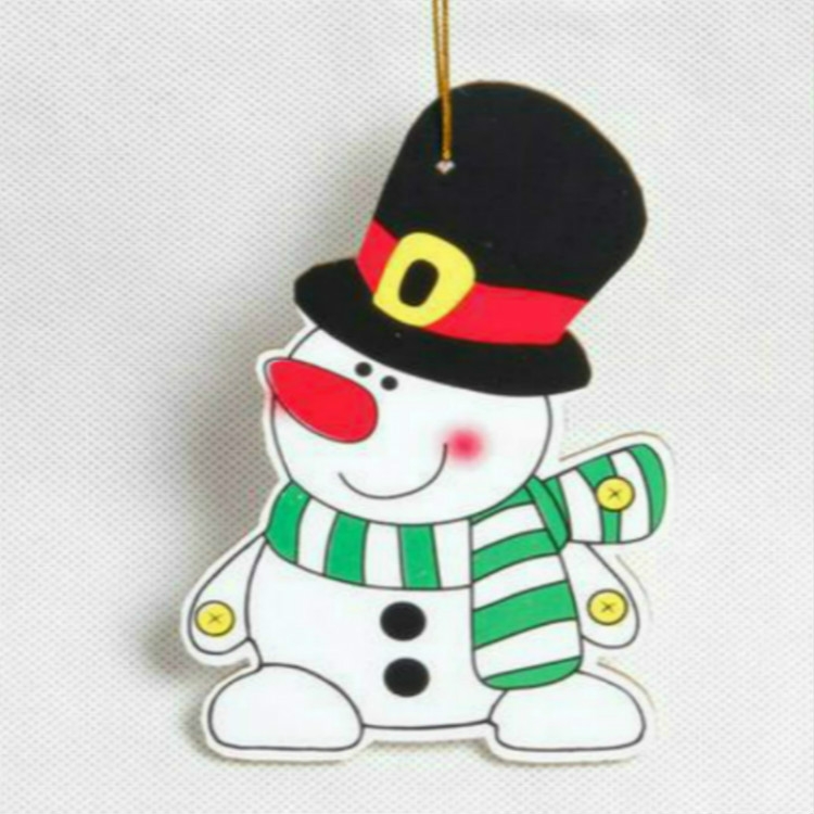2 PCS Paper Cartoon Christmas Santa 