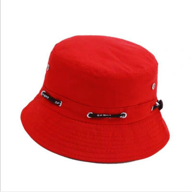 Fashionable Adjustable Cotton Bucket Cap Shade Fisherman Hat with