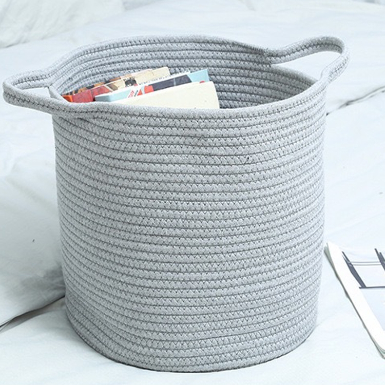 rope basket toy storage