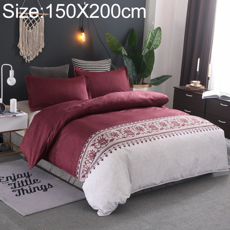 Juegos de ropa de cama de edredón con estampado de funda nórdica, sin  sábanas, tamaño: 150X200
