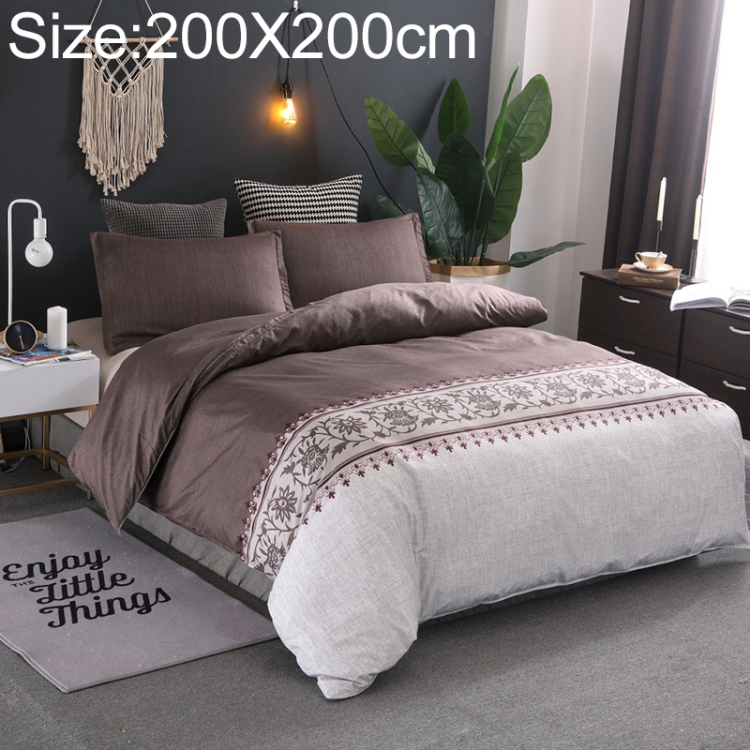 Juegos de ropa de cama de edredón con estampado de funda nórdica, sin  sábanas, tamaño: 200X200