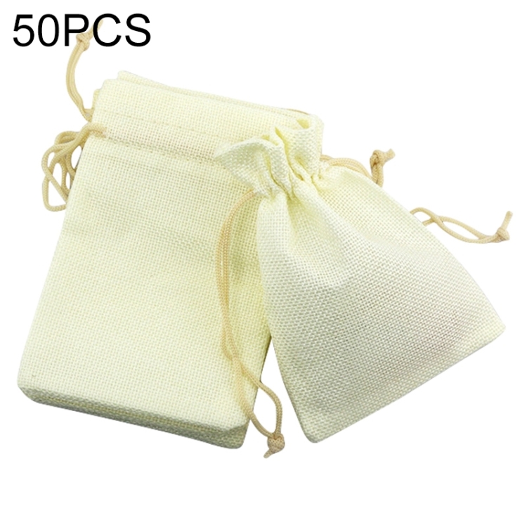 50 dimensioni PCS Multi sacchetti di lino iuta coulisse regalo Sacchi  compleanno di cerimonia nuziale favori