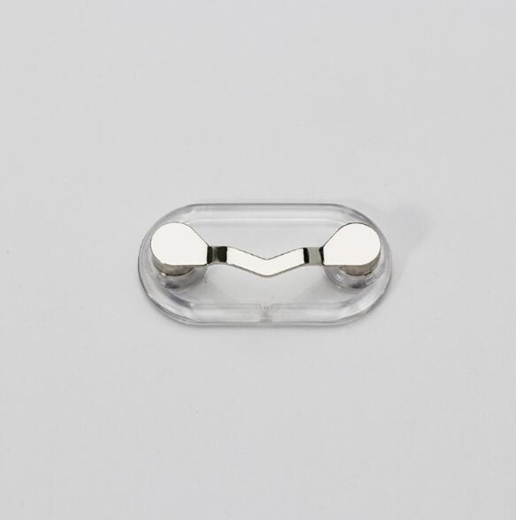 5 PCS Magnetic Glasses Holder Magnetic Brooch Number Plate Headset