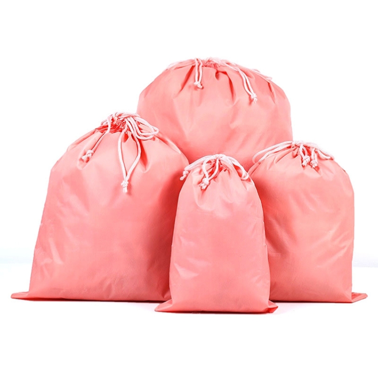 Bolsa impermeable con cordón de plástico bolsa antipolvo para artículos de  tocador de viaje