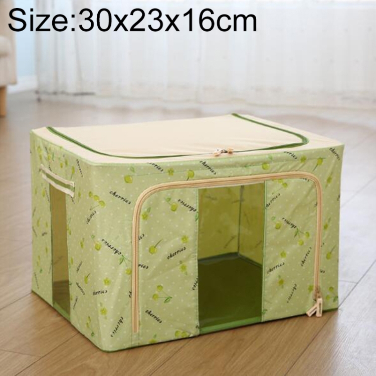 Foldable Cloth Storage Box with Cover Dust-proof Multipurpose Clothing and  Sundries Organizer, Wish