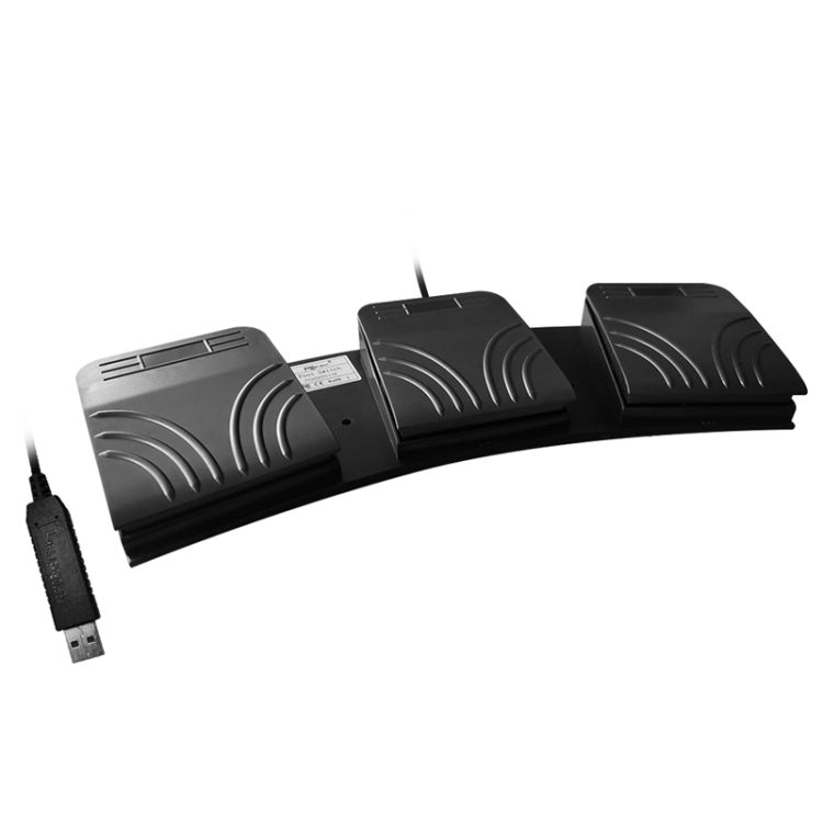 FS2020TU CF Foot Switch Foot Pedal Keyboard Control Mouse Game Combo