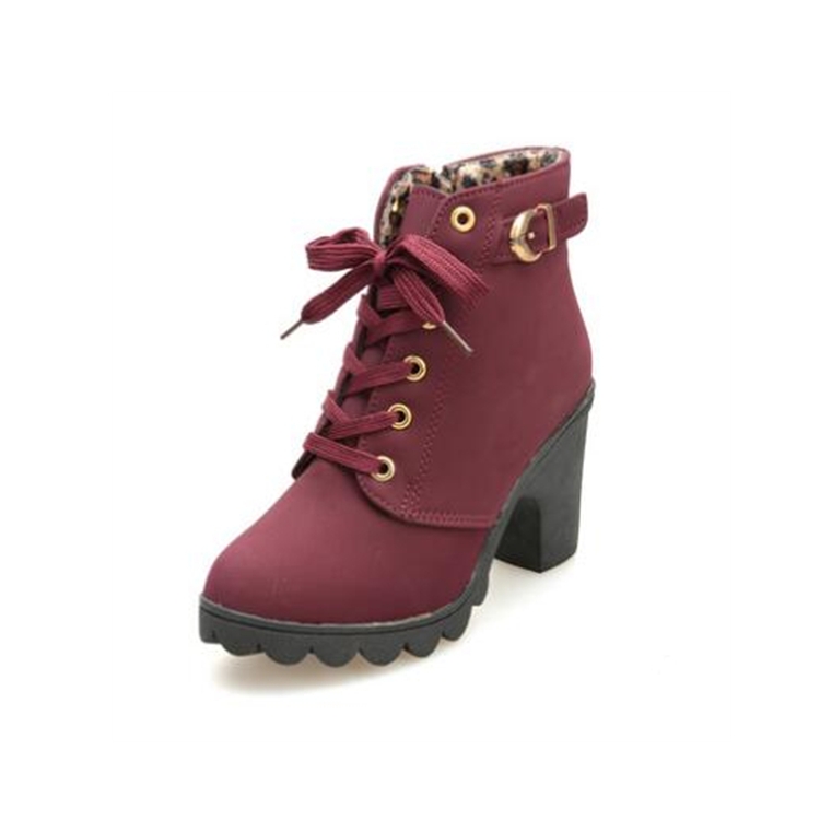 Women's wine clearance colored boots