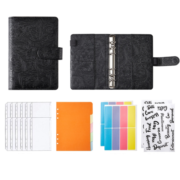  Budget Binder with Zipper Envelopes - Crocodile