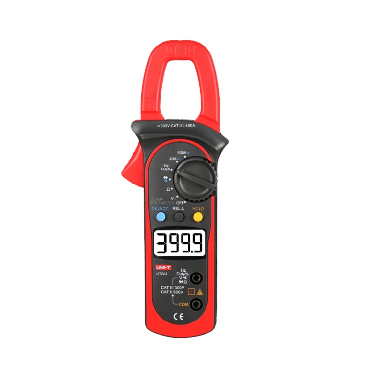 UNIT UT203 400A Digital Clamp Meter AC DC Voltage Detector