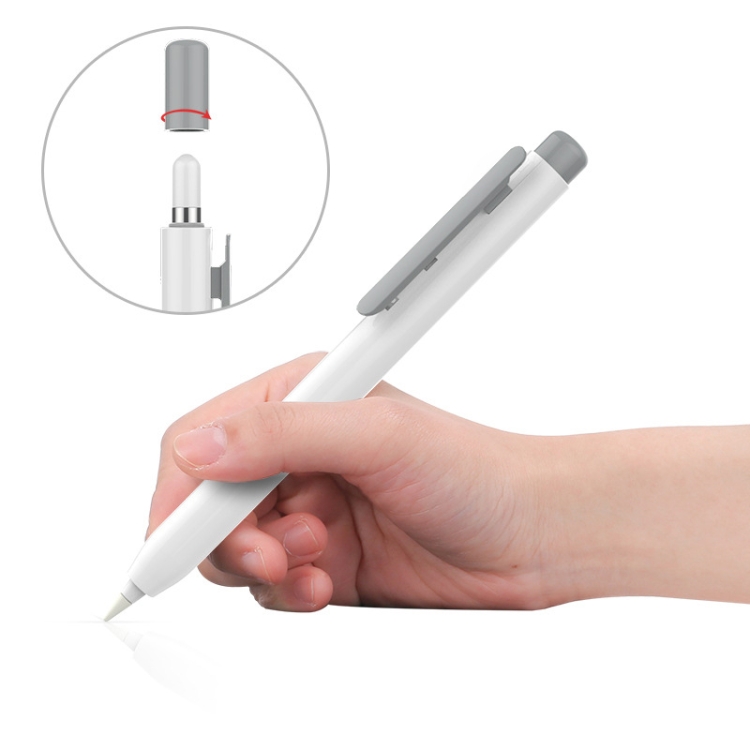 Stylus Pen Protective Sleeve for Xiaomi Smart Pen (Gen 2) , Silicone+PC  Pencil Cover - Grey Wholesale