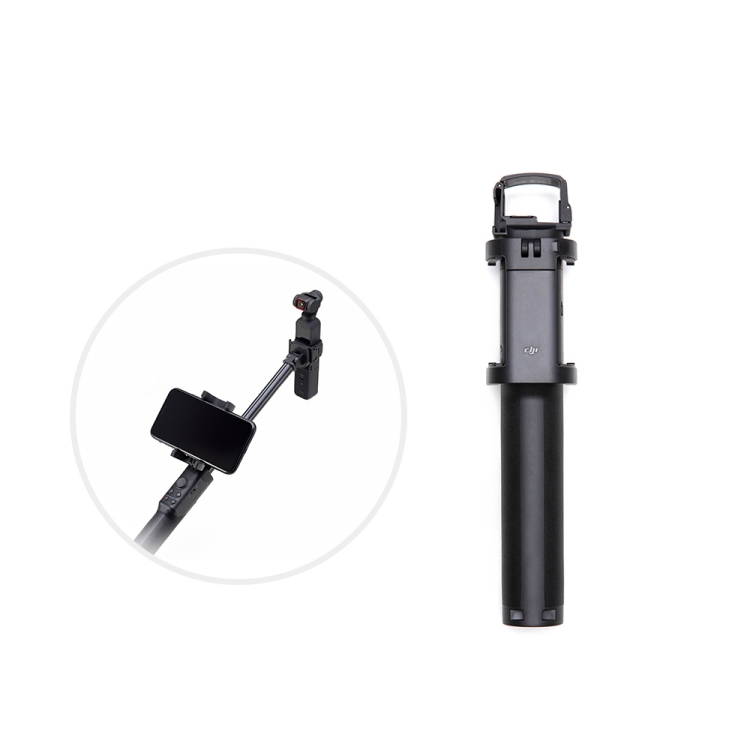 Original DJI Osmo Pocket Extension with Phone Holder and Standard 1/4-inch Tripod Mount