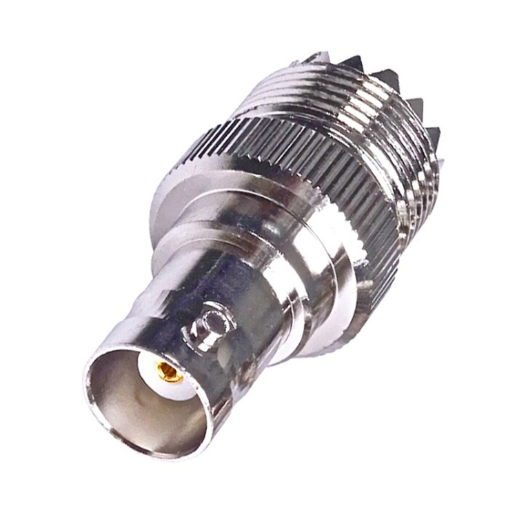 Bnc Female Jack To Uhf Pl Female Straight Type Rf Coax Adapter Connector