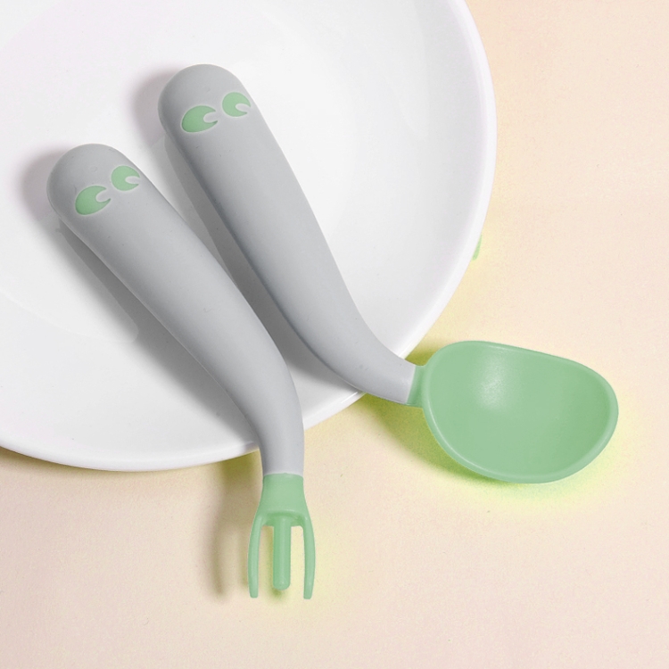 Buy Wholesale China Baby Feeding Training Elbow Twist Spoon Spoon