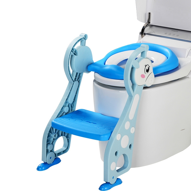 Asiento de inodoro para niños, silla de inodoro rígida portátil