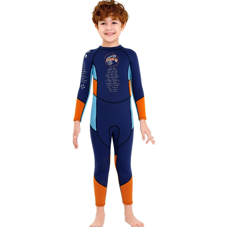 OEM Long Sleeve Diving 2.5 mm Neoprene Thermal Swimsuit Children