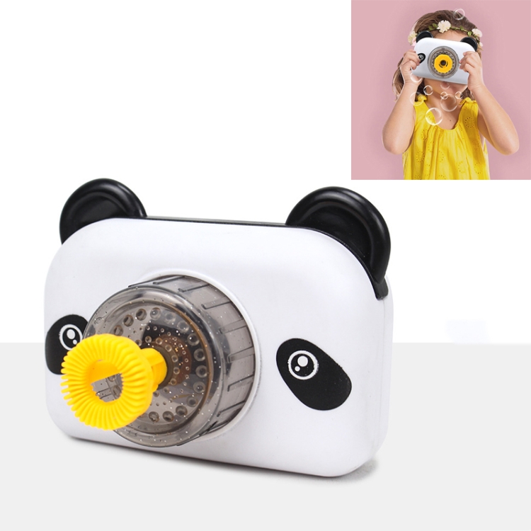3 PCS Little Bear Caméra électrique à bulles pour enfants Machine