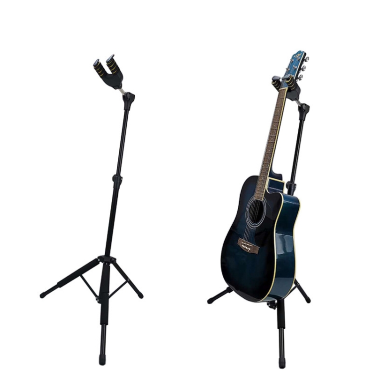 Portable Trépied Pliable Guitare Support Instruments à Cordes