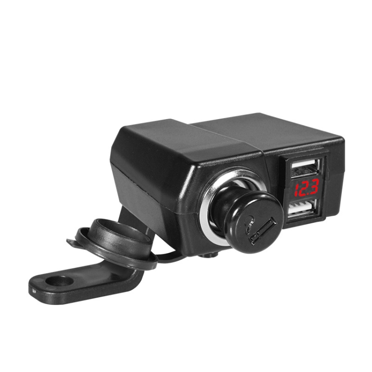 Acheter Chargeur de voiture double USB 3.1A prise de courant allume-cigare  séparateur chargeur porte-gobelet avec affichage LED de tension accessoires  de voiture pour GPS DVR