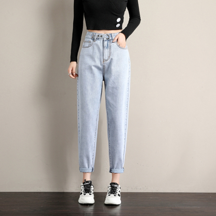 Casual Loose Trousers High Waist Harem 