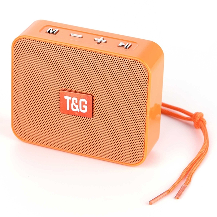 T&G TG166 Altavoz pequeño portátil inalámbrico con Bluetooth a color (verde)