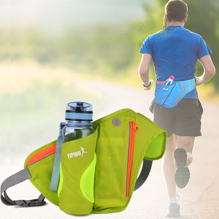 Multifunctional Outdoor Sports Water Bottle Running Waist for Men Women As  Fanny Pack Bum Bag(Green)