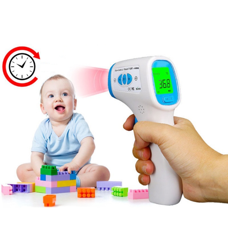 Sin contacto termómetro infrarrojo Bebé Frente LCD Temperatura Corporal fiebre # 