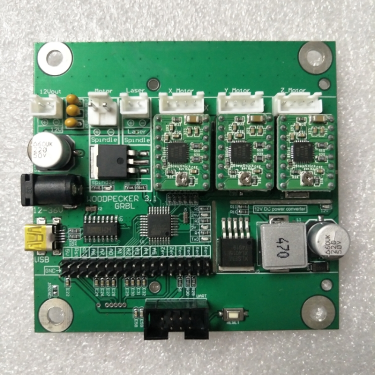 3-Axis GRBL CNC Cutter Engraving Machine USB Port 2418 3018 control board! 