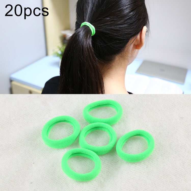 Mini gomas elásticas fluorescentes para el pelo