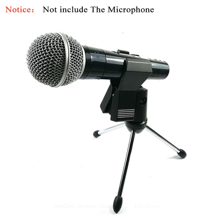 Support de microphone réglable Support de micro détachable